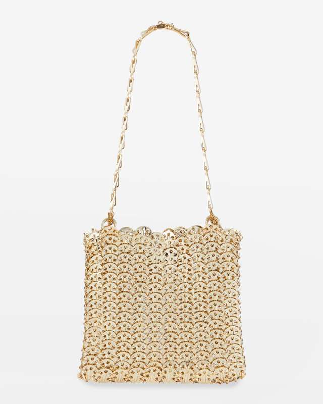 Iconic 1969 Metallic Disc Shoulder Bag